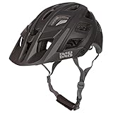 IXS Evo Mountainbike-Helm, Trail/All Mountain, Schwarz, ML (58-62cm)