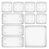 Famhap Schubladen Organizer, 10 Stücke Schubladen Ordnungssystem mit 3...