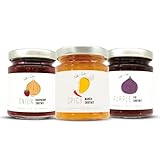 FOODOKO FINEST - Gourmet Chutney Set für Feinschmecker | Spicy Mango...