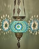 DEMMEX Türkisches marokkanisches buntes Mosaik Bohemian Boho Hängender...