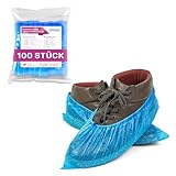 ARNOMED 100x Schuhüberzieher Einweg [WASSERDICHT], Galoschen, Schuh...