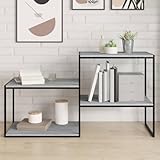 Teenpull Wandregale 4er Set, Grau Sonoma, 60x50x1,5 cm, Holzwerkstoff,...