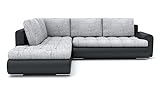 Ecksofa Tokio V mit Schlaffunktion! Best ECKSOFA! Eckcouch mit Bettkasten!...