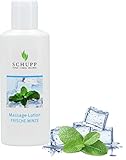 Schupp - Massage-Lotion Frische Minze - 200ml - Massage-Creme für gute...