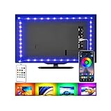 LED-Lichtstreifen für TV, USB-TV-Hintergrundbeleuchtungs-Kit mit...