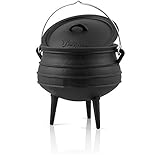 BBQ-Toro Potjie l Gusseisen Hexenkessel (Potjie #2 (ca. 6 Liter), mit...