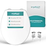 Engelbach® Toilettendeckel mit Absenkautomatik (Einfache Montage)...