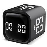 Shengxi Digital Cube Timer Schwerkraftsensor Flip Timer Pomodoro Timer mit...