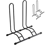 TLGREEN Fahrradständer Boden 2 Stück, Abnehmbar Bodenständer Fahrräder,...