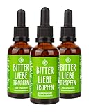 BitterLiebe Bittertropfen - Bitterstoffe Tropfen mit hochwertigen...