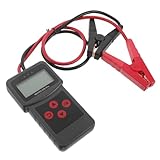 BUGUUYO Autobatterie Analysator 12v 24v mit Digitalem Display Robustes ABS...
