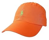 Ralph Lauren Classic Sport Cap Baseball Orange One Size