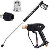Hochdruckpistole mit Lanze und düse kompatible mit Kärcher Kränzle...