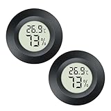 JEDEW Hygrometer Thermometer Digital Humidity Meter Indoor/Outdoor Humidity...