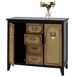 Mendler Apothekerkommode HWC-O63, Sideboard Schrank Staufächer Schubladen,...