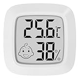 OPPERD Zimmerthermometer, Digitales Mini-Thermo-Hygrometer,...