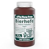 Bierhefe 500 mg Vitamin Tabletten 500 Stk. - mit wichtigen B-Vitaminen für...