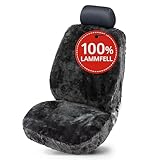 Walser Lammfell Sitzbezug für Auto Trish, Auszeichnung Sehr Gut* Lammfell...