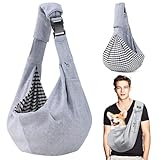 Hundetragetasche, Tragekraft bis 7.5kg, Haustier Hundetasche mit...