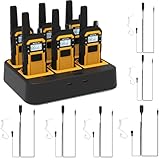 Retevis RB648 Wasserdichtes Funkgeräte Set mit Headset, Walkie Talkie für...