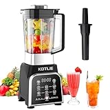 KOTLIE Blender, großer professioneller Küchenmixer, 8 Programme zur...