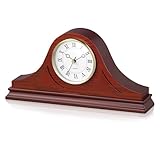VEVOR Tischuhr Vintage, 335x60x164 mm, Klassische Kaminuhr aus MDF mit...