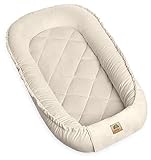 PIMKO Multifunktionale 2seitig Babynest Kuschelnest Kokon für Babys...