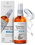 Reines Kolloidales Silber Gel 40 PPM | Nur 100% natürliches Gel auf der...