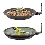2 Stücke Vogelfutterspender Und Vogeltränke,Vogeltränken Für Den...