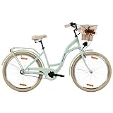 Goetze Style 26 Zoll Damen Citybike, 17 Zoll Tiefeinsteiger Rahmen, 3-Gang...