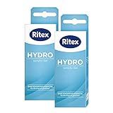 Ritex Hydro sensitiv Gel – Gleitgel Wasserbasis natürlich 2 x 50 ml,...