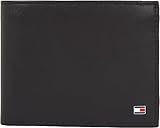 Tommy Hilfiger Herren Geldbeutel Eton Trifold mit Münzfach, Schwarz...