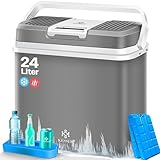 KESSER® 24 Liter Kühlbox | KÜHLT und WÄRMT | Thermo-Elektrische...