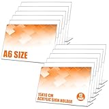 LOPYXBR 12 Stück Tischaufsteller A6, Aufsteller A6 Tischaufsteller...