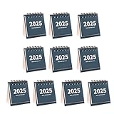 Hkfgdjdl 10 Stück Einfacher Tischkalender für 2025 Monatskalender,...