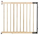 Clamaro KidsGuard V2 Holz Treppenschutzgitter verstellbar von 75,5 cm - 117...