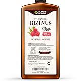 Rizinusöl Bio 900 ml - 100% Rein, Natürlich und Kaltgepresst - Wimpern,...