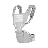 Ergobaby Alta Hip Seat Babytrage mit Babyhüftsitz für Babys und...