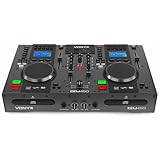 Vonyx CDJ450 - DJ Konsole, DJ Mischpult Bluetooth, DJ Controller mit Zwei...