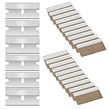 Flintronic 20 Stück Keramikfeldschaber Ersatzklingen, Schaberklingen...