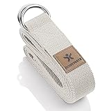 BODYMATE Yogagurt Mit Metallverschluss - Band für Anfänger und...