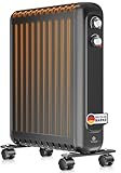 KESSER® Ölradiator energiesparend 2500W | Thermostat, Schnell Heizlüfter...