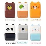 Kinderrollensiegel, Cartoon Animal Drawing Stamper, Bildungsspielzeug-Set,...