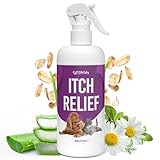 Petsly Anti Juckreiz Hunde - und Katzenpflege Spray für juckende Tierhaut...