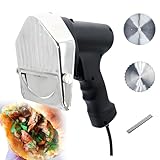 80 W Edelstahl-Kebabmesser, Shawarma-Schneider, elektrisches...