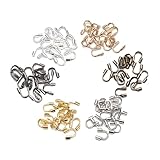 EXCEART 300St DIY Schmuck Positionierungsrohr Schmuck Draht Kabelkauschen...