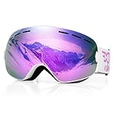 EXP VISION Snowboard Skibrille für Herren Damen Jugend, 100% UV400 Schutz...