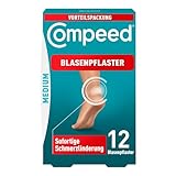 Compeed Blasenpflaster Medium Vorteilspack – Hydrokolloid-Pflaster gegen...