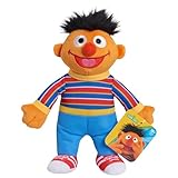 Sesame Street Friends 8-inch Ernie Sustainable Plush Stuffed Toy, Kids Toys...