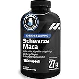 Maca Schwarz 100:1 (27.000 mg) – Hochkonzentriertes Maca Pulver mit...